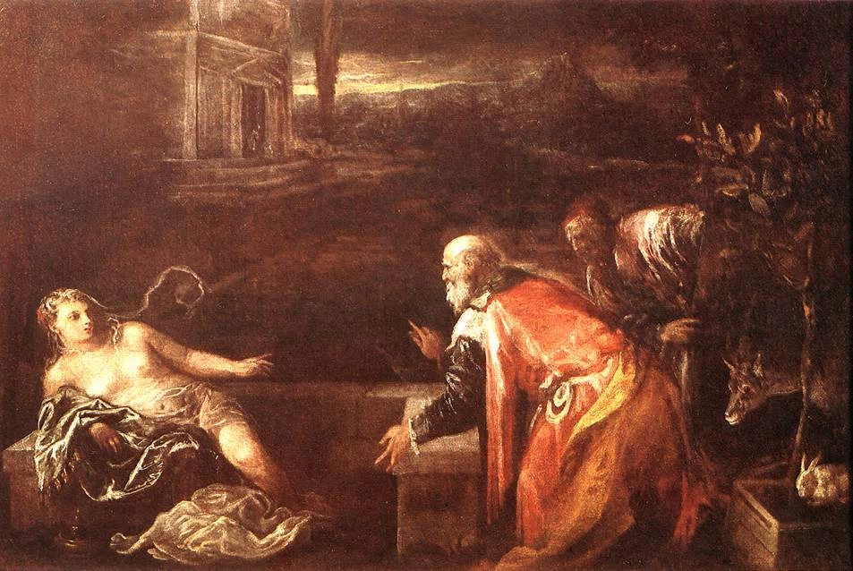 Susanna e i vecchioni - Jacopo da Ponte, detto Bassano